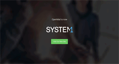 Desktop Screenshot of openmail.com